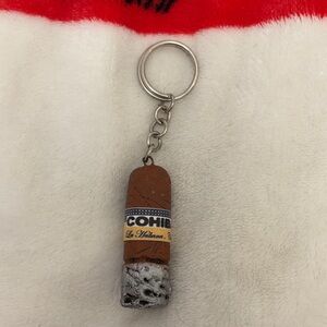 Cuban cigar keychain